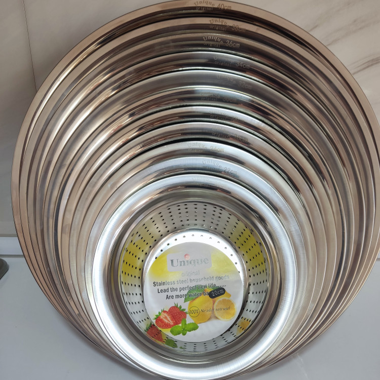 آبکش یونیک حک شده استیل 11 پارچه