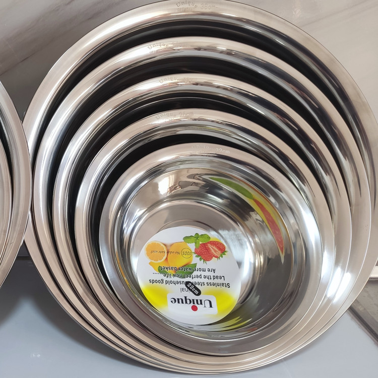 سرویس آبکش و لگن استیل یونیک 10 پارچه