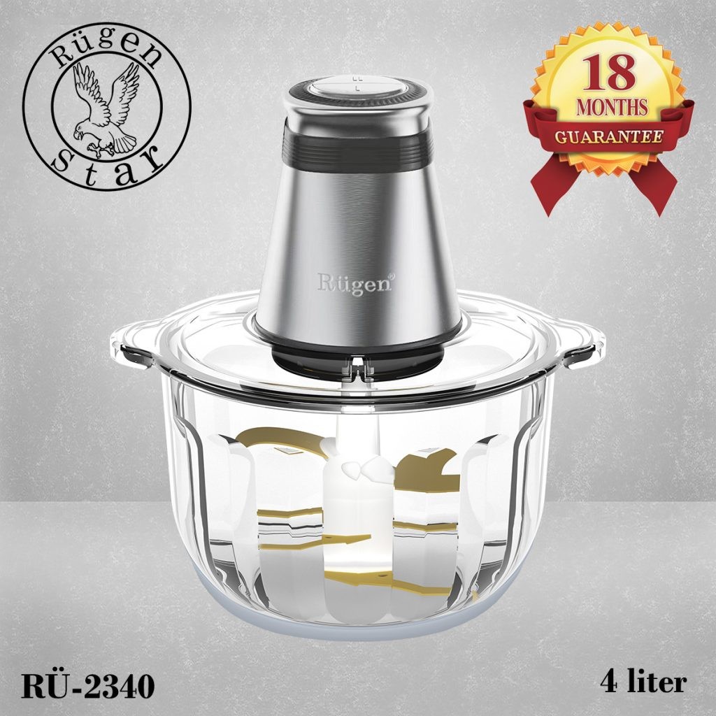 خردکن روگن چهار لیتری مدل Ru2340 غذاساز روگن چهار لیتری