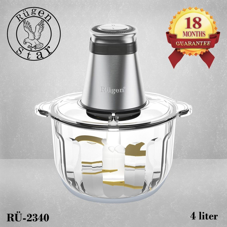 خردکن روگن چهار لیتری مدل Ru2340 غذاساز روگن چهار لیتری