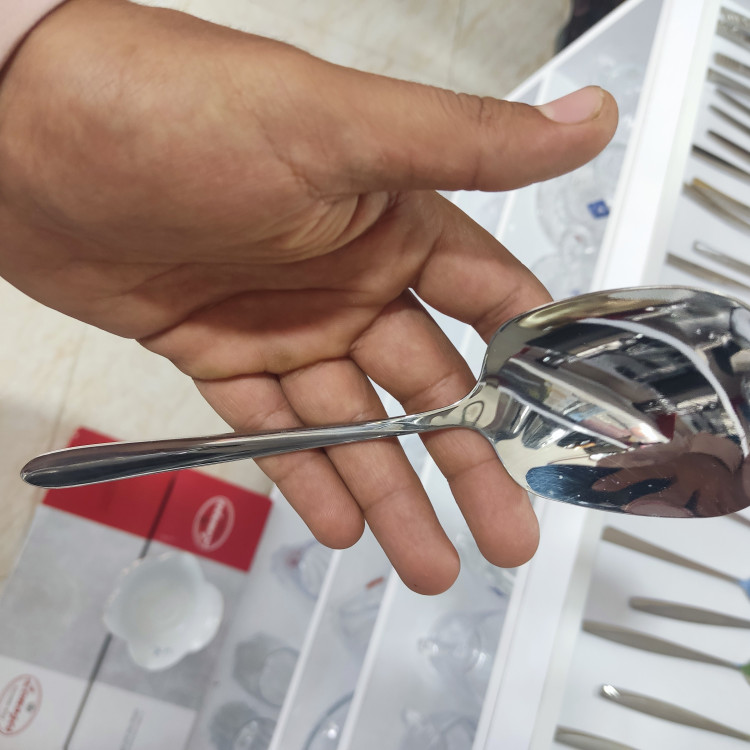 قاشق استیل سالاد و کوکو طرح دونا