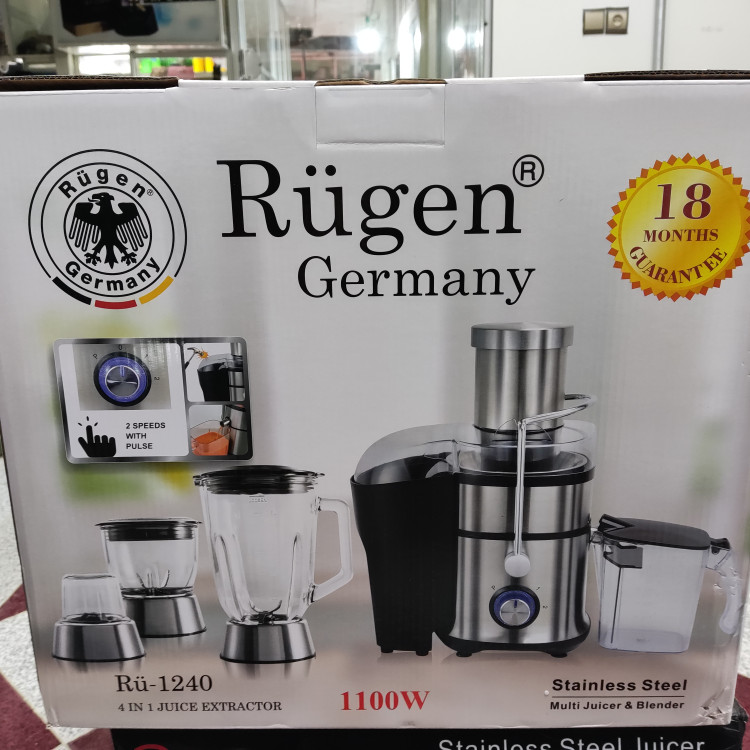 آبمیوه گیری روگن مدل 1240 پایه استیل