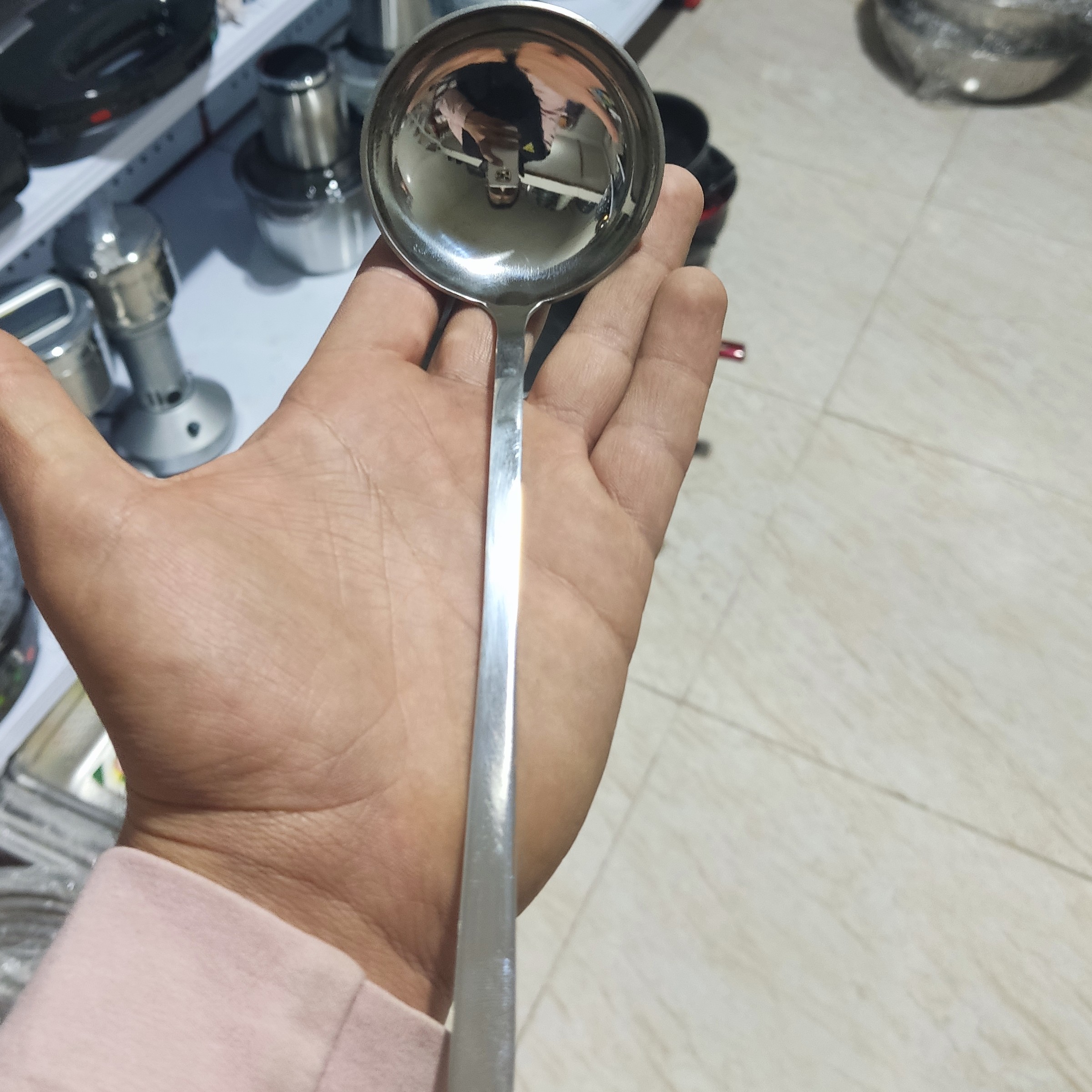 ملاقه استیل کوچک دونا ملاقه کوچک استیل