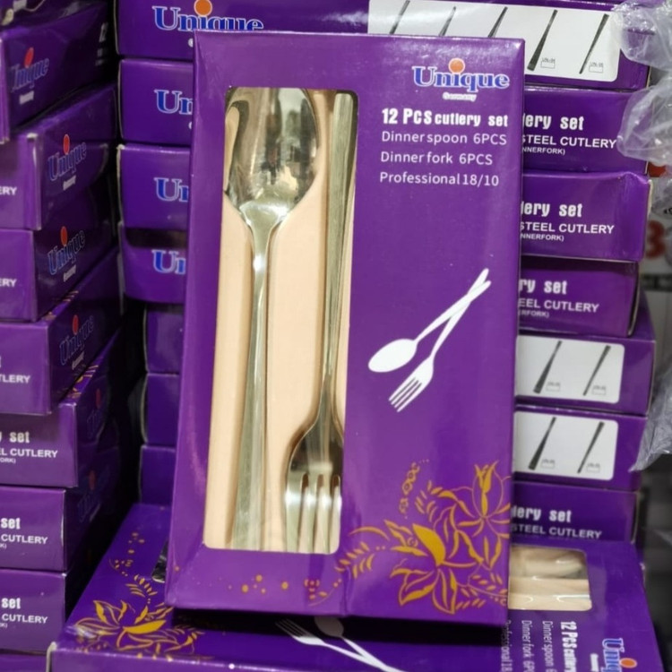 قاشق و چنگال جعبه ای یونیک در طرح های مختلف
